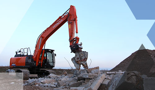 05. Abbruchbagger