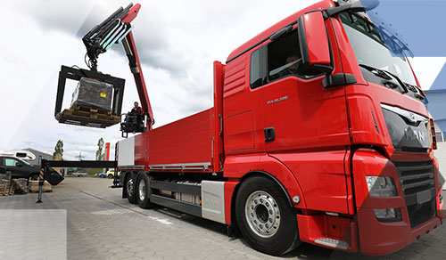 13. LKW-Ladekran